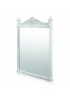 Зеркало Georgian с рамой из белого алюминия [T42 WHI]