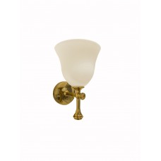 Светильник с плафоном из матового стекла, золото [1617-G/BL55 GOL]